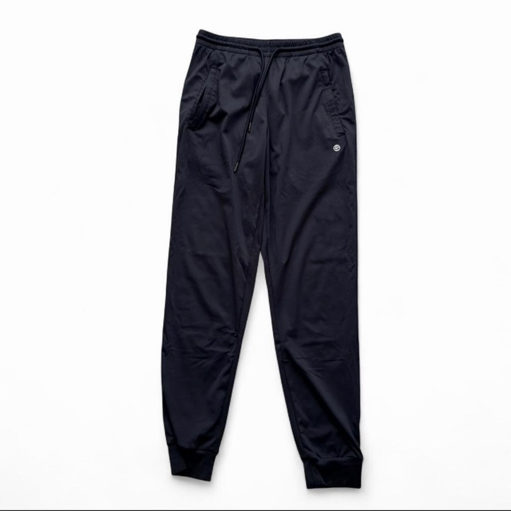 Women’s Black Athletic Jogger Pants with Drawstring Waist